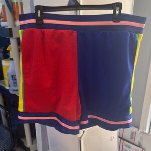Colorblock Athletic Shorts